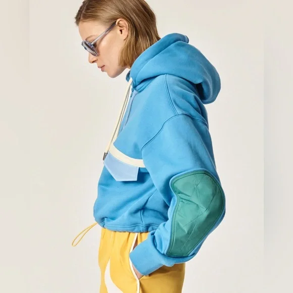 NEW ONCEPT sante fe pullover sweatshirt in blue - Picture 3 of 5